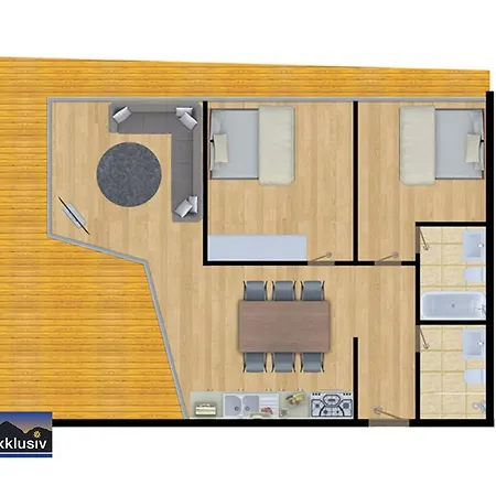 Eden Mountain - Duke Apartamento *